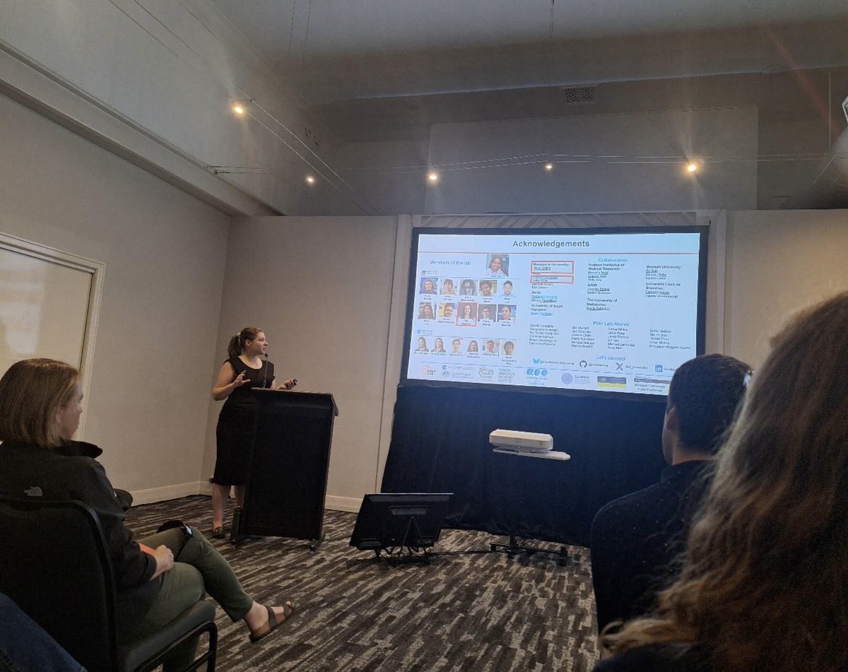 Adelaide Centre for Epigenetics (@acepigenetics) on Twitter photo The scientific adventures continued at Lorne Genome with the Isbel, Sullivan, Zhang and Polo labs. Congratulations to Adrienne Sullivan (<a href="/SullivanLab8/">Sullivan Lab</a>) and Polo Lab PhD student <a href="/m_mohenska/">Monika Mohenska</a> on the impressive talks last week! <a href="/GenomeConf/">LorneGenomeConferenc</a> #Lorne2025 <a href="/SAiGENCI/">South Australian immunoGENomics Cancer Institute</a> The scientific adventures continued at Lorne Genome with the Isbel, Sullivan, Zhang and Polo labs. Congratulations to Adrienne Sullivan (<a href="/SullivanLab8/">Sullivan Lab</a>) and Polo Lab PhD student <a href="/m_mohenska/">Monika Mohenska</a> on the impressive talks last week! <a href="/GenomeConf/">LorneGenomeConferenc</a> #Lorne2025 <a href="/SAiGENCI/">South Australian immunoGENomics Cancer Institute</a>