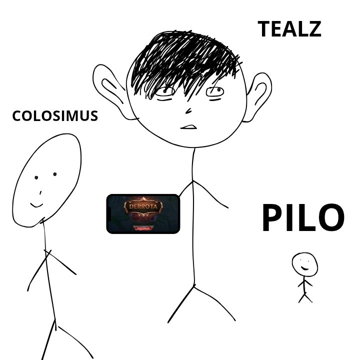 Essa produção de hoje me tirou várias risadas sinceras com as peripécias, já aproveitando, irei deixar aqui um desenho que fiz da galera. Ps: o do emo é o mais realista. #CarnaWild