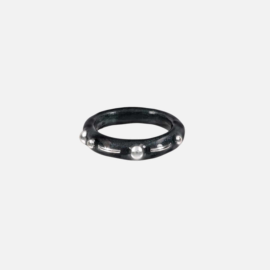 250222 NCT WISH on D Awards 💍 nff Jet Black Ring - Black ₩35,000