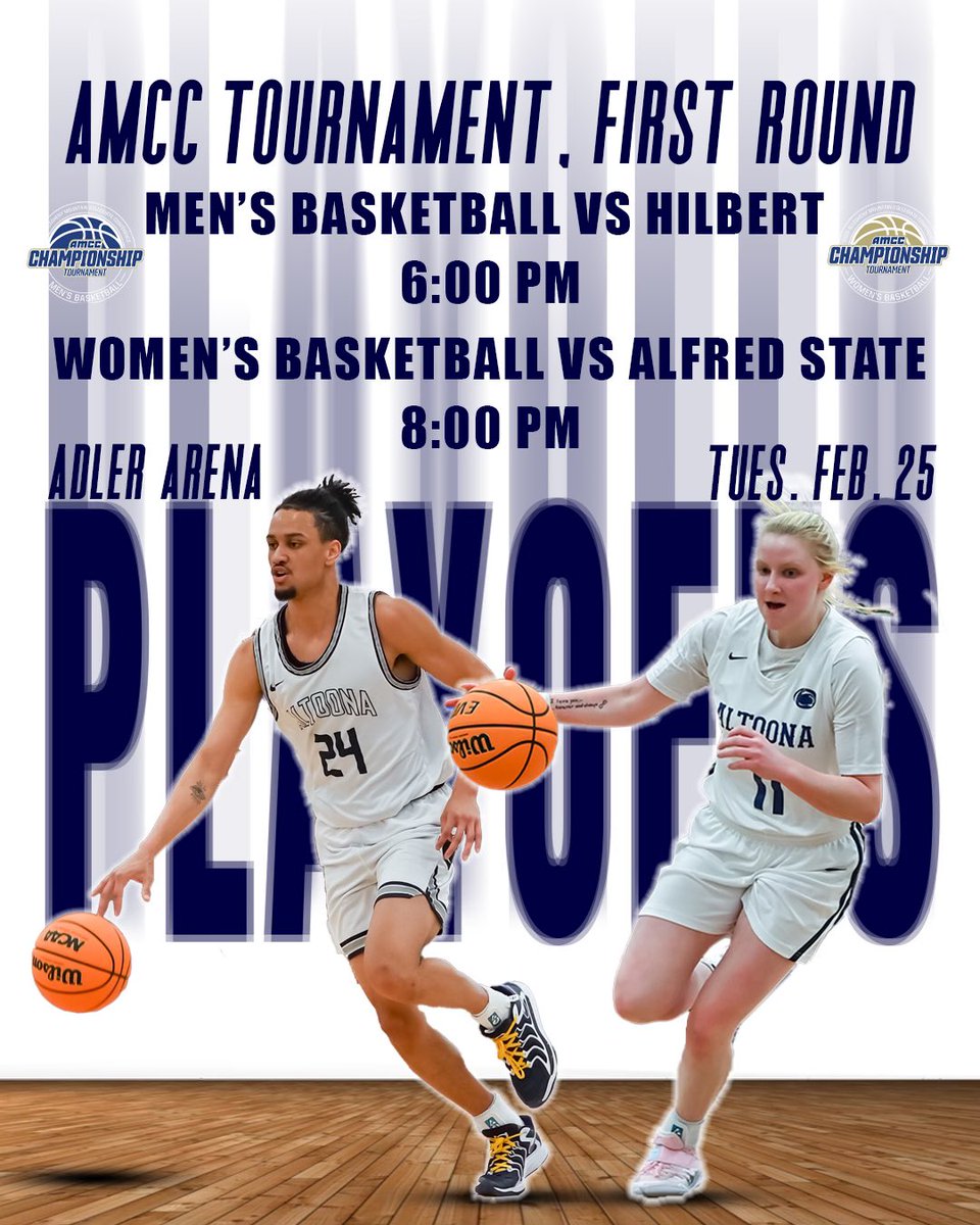 PSAltoonaLions's tweet photo. Playoff hoops Tuesday night. You know what to do😎 #PackAdler https://t.co/fA3k68Ul98