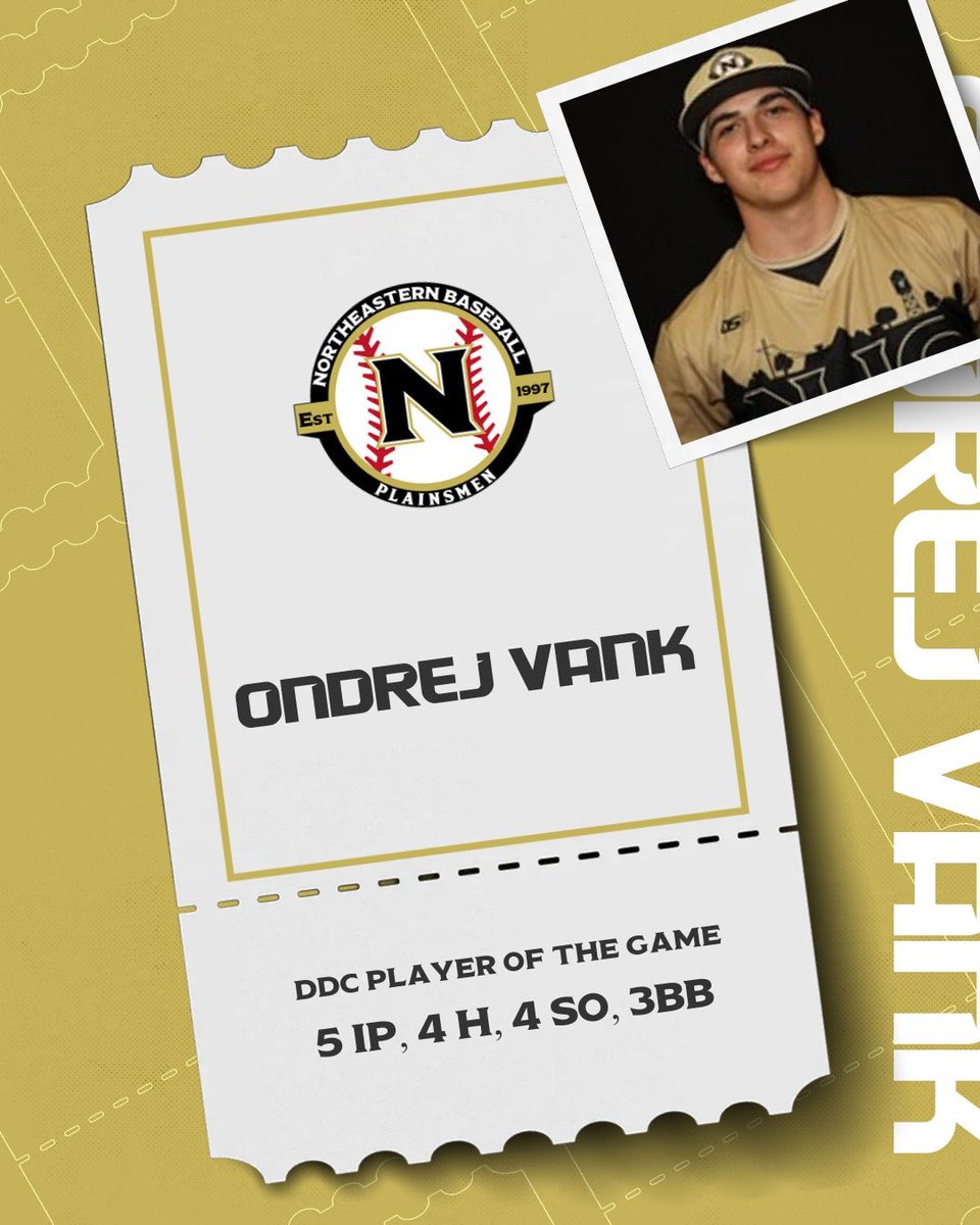 Plainsmen win both games of the DH today vs Dawson CC. Great days from <a href="/zach_mcvay2/">Zach McVay</a> and Ondrej Vank. Back in action tomorrow at 11 &amp; 1:30.