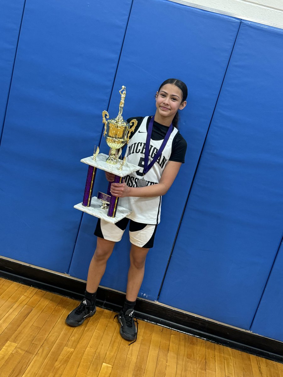2031Mia's tweet photo. Proud to take home the championship at the North Oakland Wolfpack ‘Ball with the Best’ Tournament! Every game is a chance to grow, and I’m always working to get better.  #TrustThework. https://t.co/vhZCPGQirv