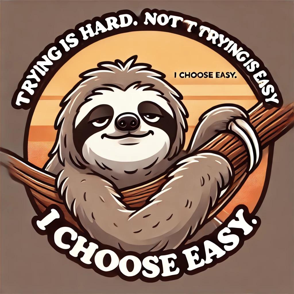bruh_sloth's tweet image. Trying is hard.
Not trying is easy.
I choose easy. 🦥💤

#BruhSloth #crypto #sloththoughts #Memes