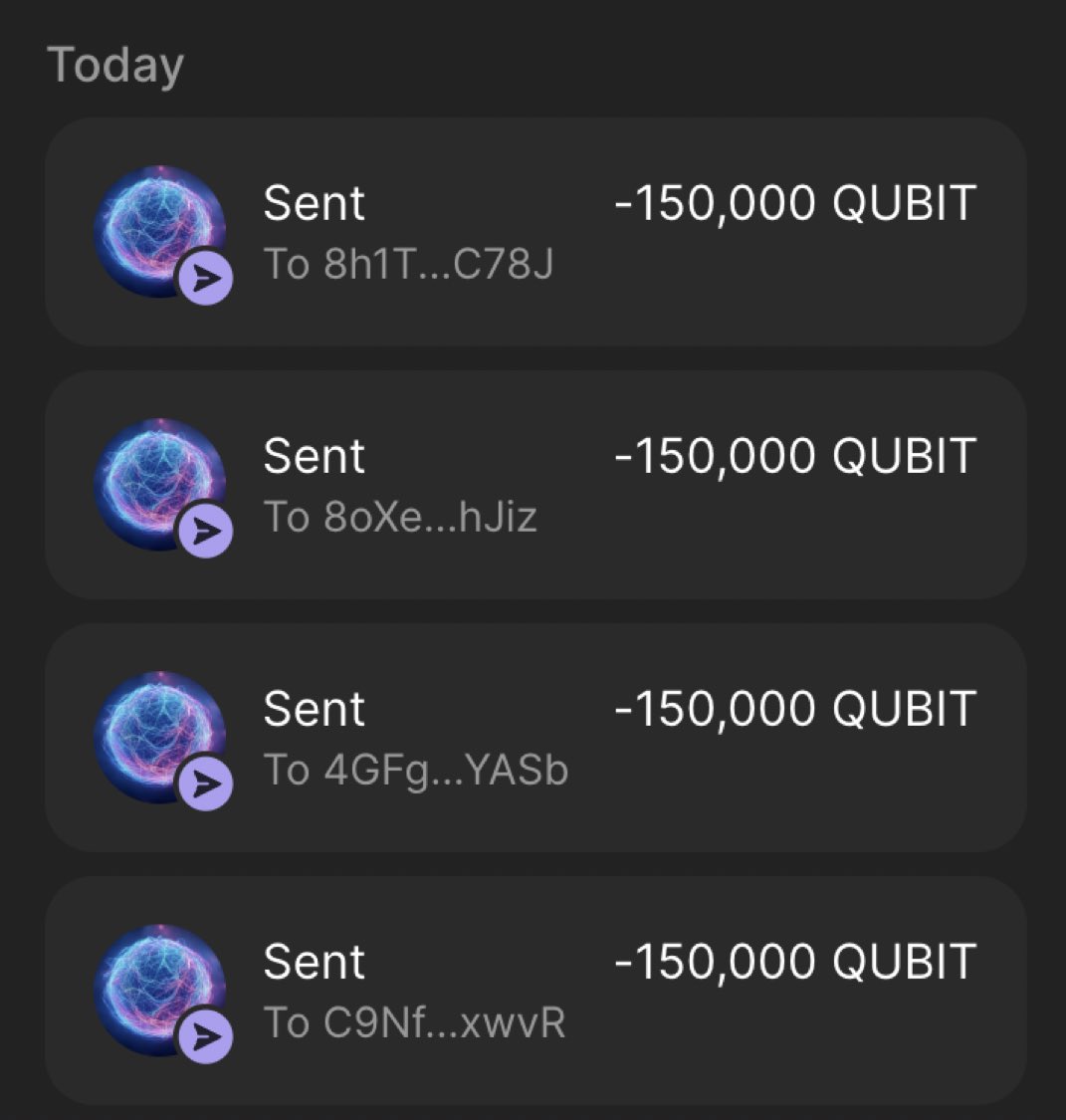 We are launching soon 🚀

$QUBIT is a decentralized AI meme coin on #Solana

First 777 wallets gets 150,000 $QUBIT ⚛️

Drop your $SOL address &amp; RT ♻️

Presale is closing in 72h, details on pinned post 📌