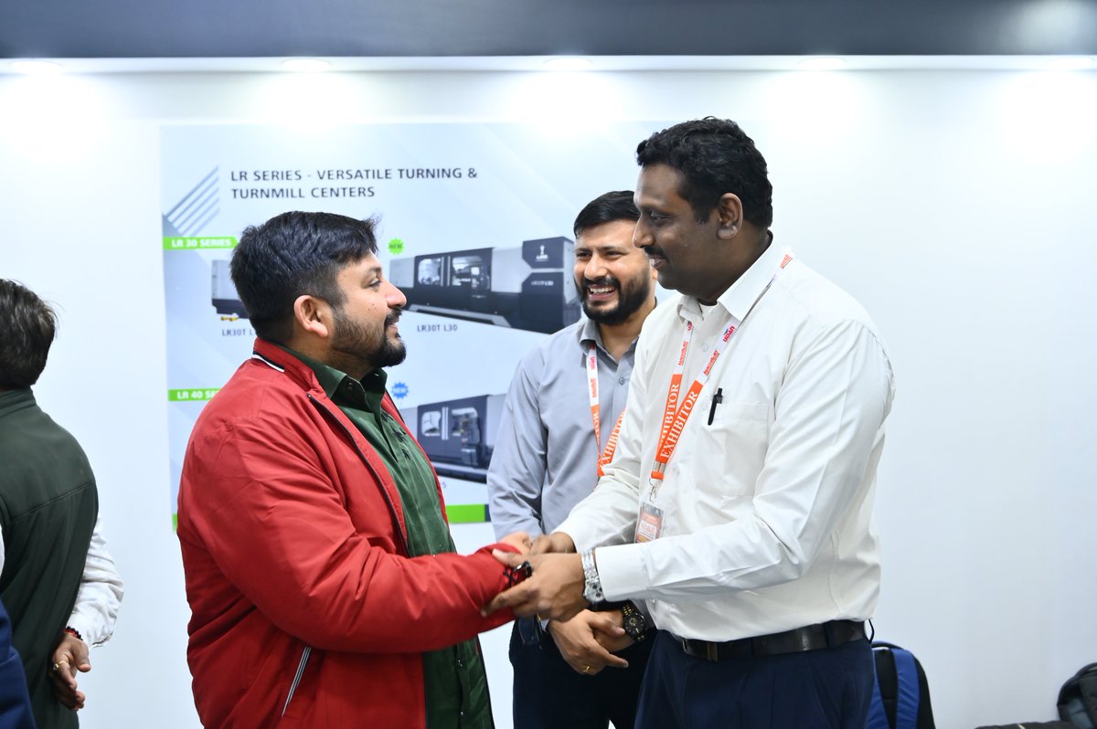 LmwCnc's tweet photo. Day 3 at MachAuto 2025 β Innovation in Full Swing!
The energy is high as we showcase advanced CNC solutions & live demos! Donβt miss outβvisit Hall 4, Stall C11 and experience precision like never before!
#MachAuto2025 #LMWCNCMachine #CNCInnovation https://t.co/rGCQWwG4aZ