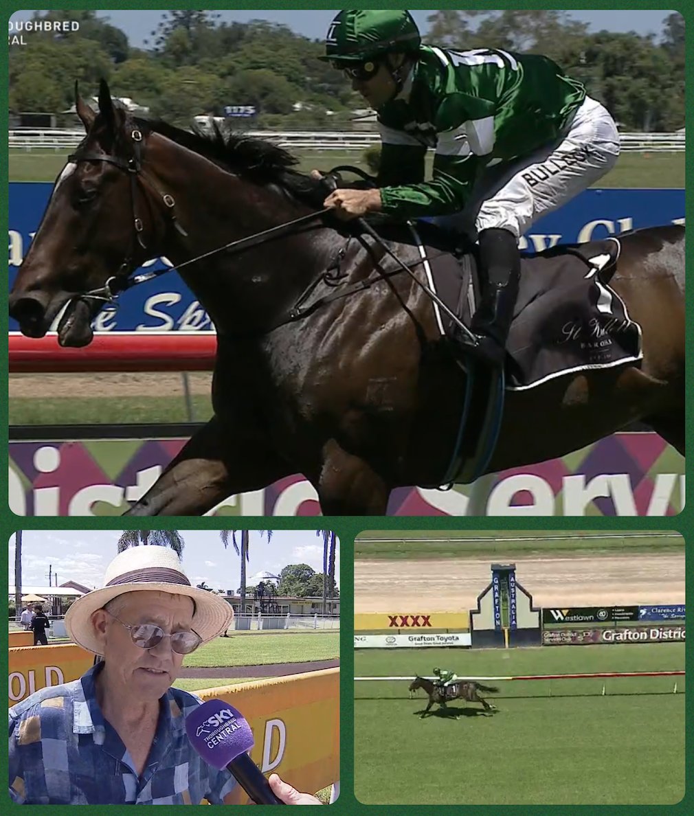 WyongRaceClub's tweet photo. @TBartleyracing's debutant Dusty Bay blitzes his opposition to win the 1015m 2YO Handicap at @clarenceriverjc by five lengths. The Sandbar gelding impressing both trainer &amp; winning jockey @Aaronbullock90 . Congrats to the stable on their 2ne win in as many days 👏👏 #onfire https://t.co/c14zfuWr8A