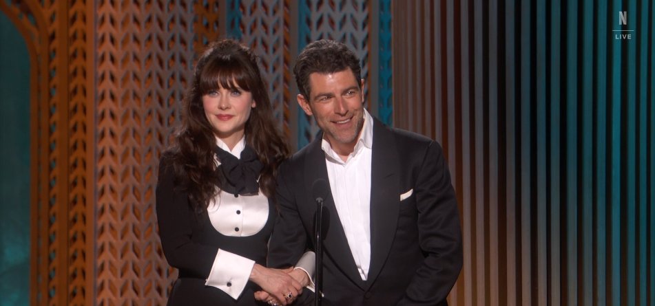 It's a New Girl reunion at the #SAGAwards.