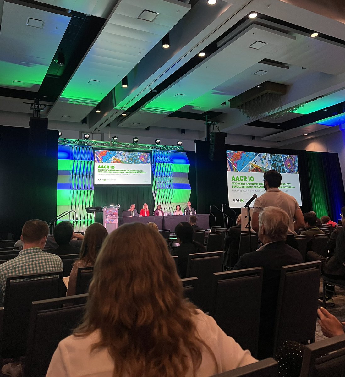 HomaDadras's tweet photo. Great talks on spatial organization of immune cells and treatment with immunotherapy! #AACRIO25 https://t.co/qZYiYrnxxA