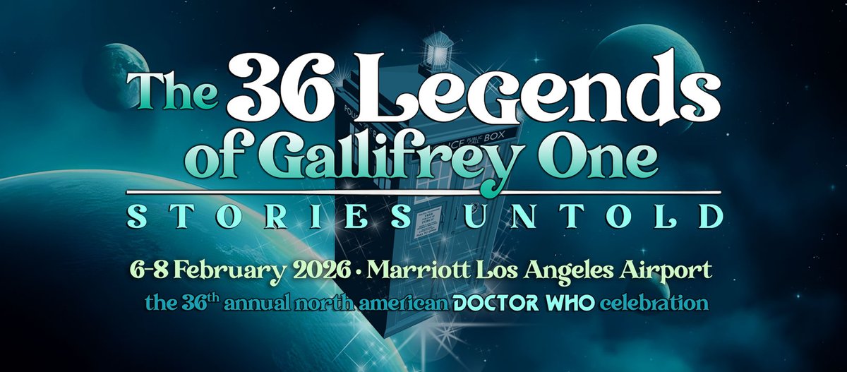 Our 2025 convention recap, a preview of 2026, and a feature article about Gallifrey One's grand finale in 2028... plus, what comes next.  gallifreyone.com #gally1