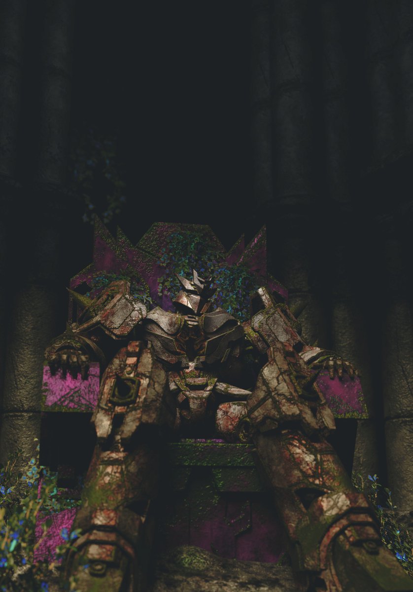 GTrawert's tweet image. They called him the Fallen...

#Transformers #AU #3D #blender #Megatronus #Fallen #13primes
