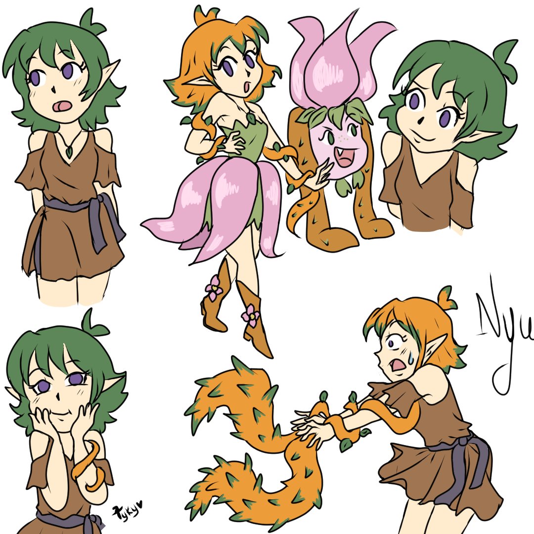 TykyArts's tweet image. He estado ocupada con el trabajo x.x
Pero tenia ganas de hacer algo de mi personaje Nyu 🍃
Ella llega a un mundo diferente, casi mágico ✨
Y de a poco irá descubriendo un poder que tiene muy dentro de ella 🌟🍃

#myproject #sketch #magicfairy
#forestpower