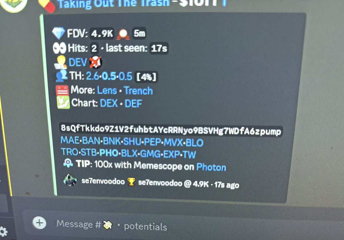 ryantcheck's tweet photo. 👀 
#CryptoTrading #memecoins #makememesgreatagain #maga #trump #takeoutthetrash #DrainTheSwamp @MemeCoinGreats 

8sQfTkkdo9Z1V2fuhbtAYcRRNyo9BSVHg7WDfA6zpump https://t.co/XPG37qNKQZ