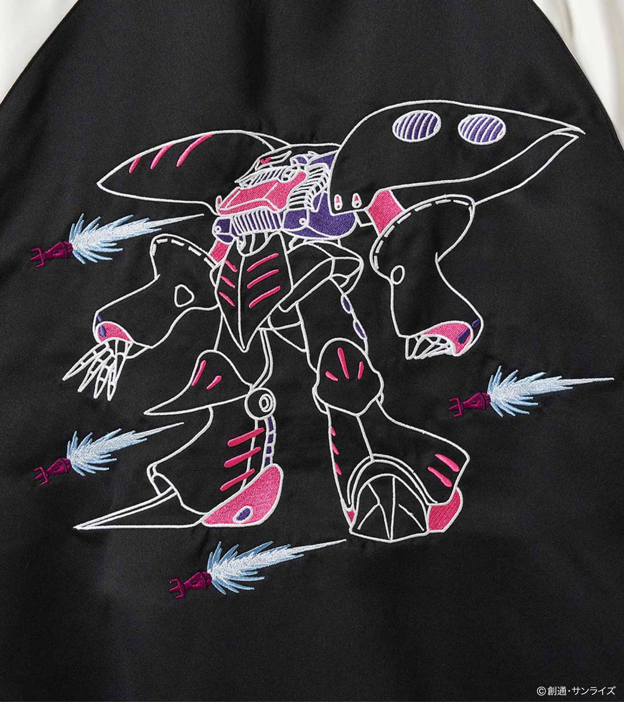 グラニフ　機動戦士ガンダム　キュベレイ刺繍 Ｌサイズ　ブルゾンジャケット グラニフ 機動戦士ガンダム キュベレイ刺繍 Lサイズ ブルゾン