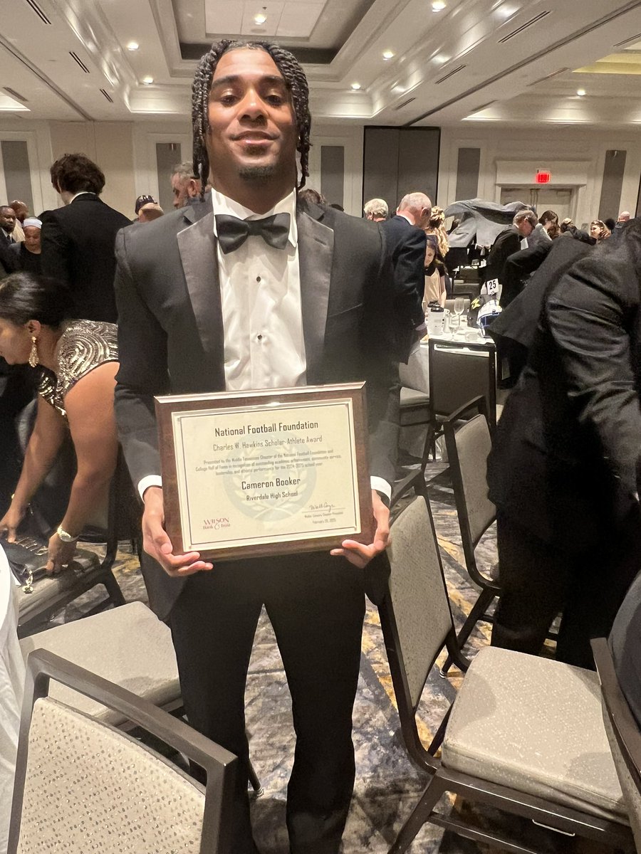 Riverdale Football (@rhs_warriorsfb) on Twitter photo Congratulations to <a href="/imCameronBooker/">Cameron Booker</a> on being named one of the <a href="/NFFofMiddleTN/">NFFofMiddleTN</a> scholar athlete recipients for this past season! Congratulations to <a href="/imCameronBooker/">Cameron Booker</a> on being named one of the <a href="/NFFofMiddleTN/">NFFofMiddleTN</a> scholar athlete recipients for this past season!