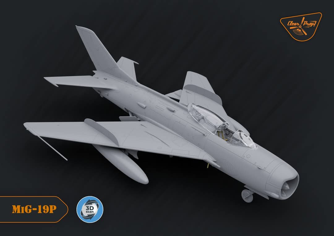 AchtAcht3's tweet photo. 【メーカー応援】
#Clearprop の新製品！ニュールンベルグで話題となった1/72 MiG-19Pの追加画像を公開しました。これ、1/48と言われても納得しちゃいそう。追加情報が待たれるところですが、まずは決定版になるでしょう。
#StandWithUkraine️ https://t.co/vXTDhvogTG
