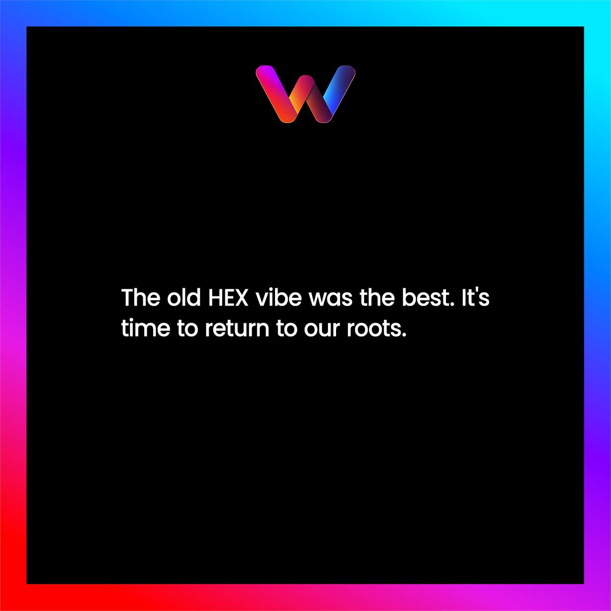 plswhisper (@plswhisper) on Twitter photo The old HEX vibe was the best. It's time to return to our roots. The old HEX vibe was the best. It's time to return to our roots.