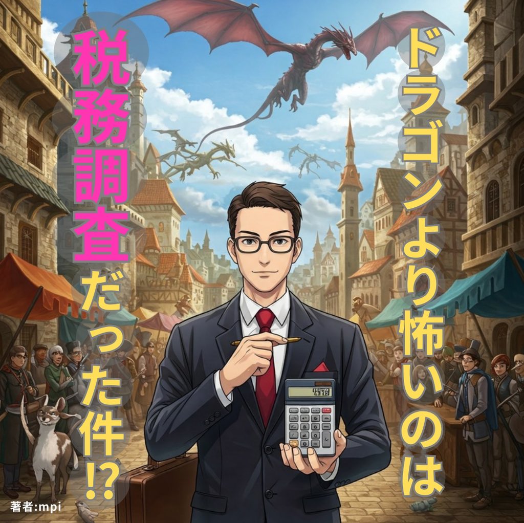 現在執筆中の本。
異世界転生で王道バトルの話ではなく、
税務調査を行うというニッチな物語を書いてます。

完成が楽しみです

#kindle #KindleUnlimited  #kindle作家
#異世界転生