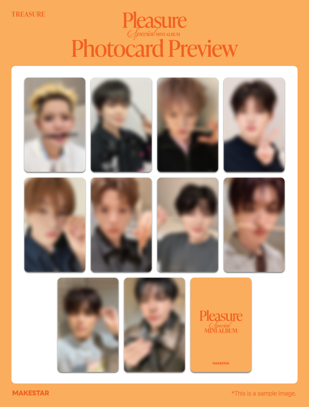 TREASURE Magazine ASAHI makestar OFFICIAL PHOTO CARD | eBay