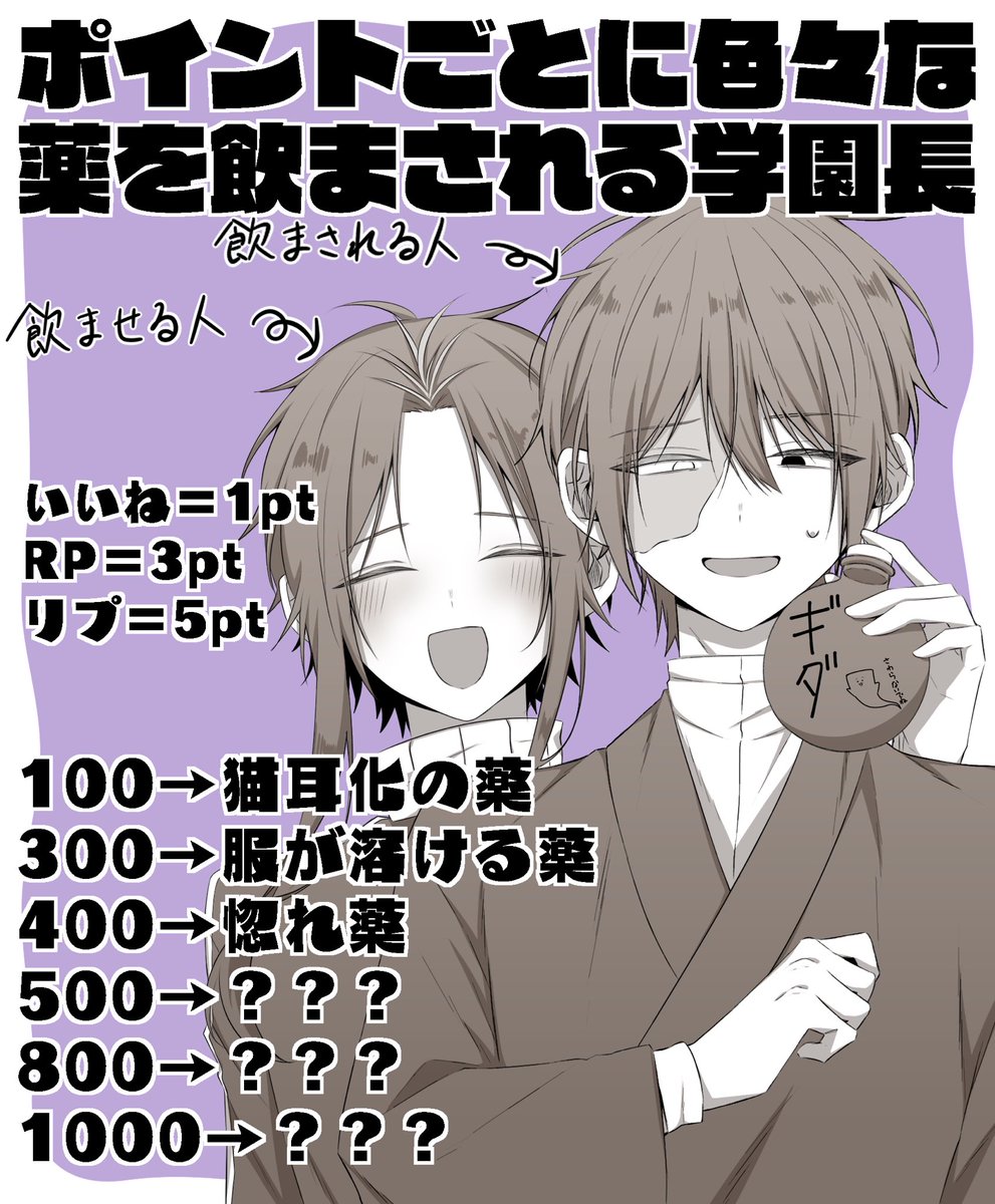 思ったより反響があったので…… 🎭からおかわり頂きました💜 しっかり