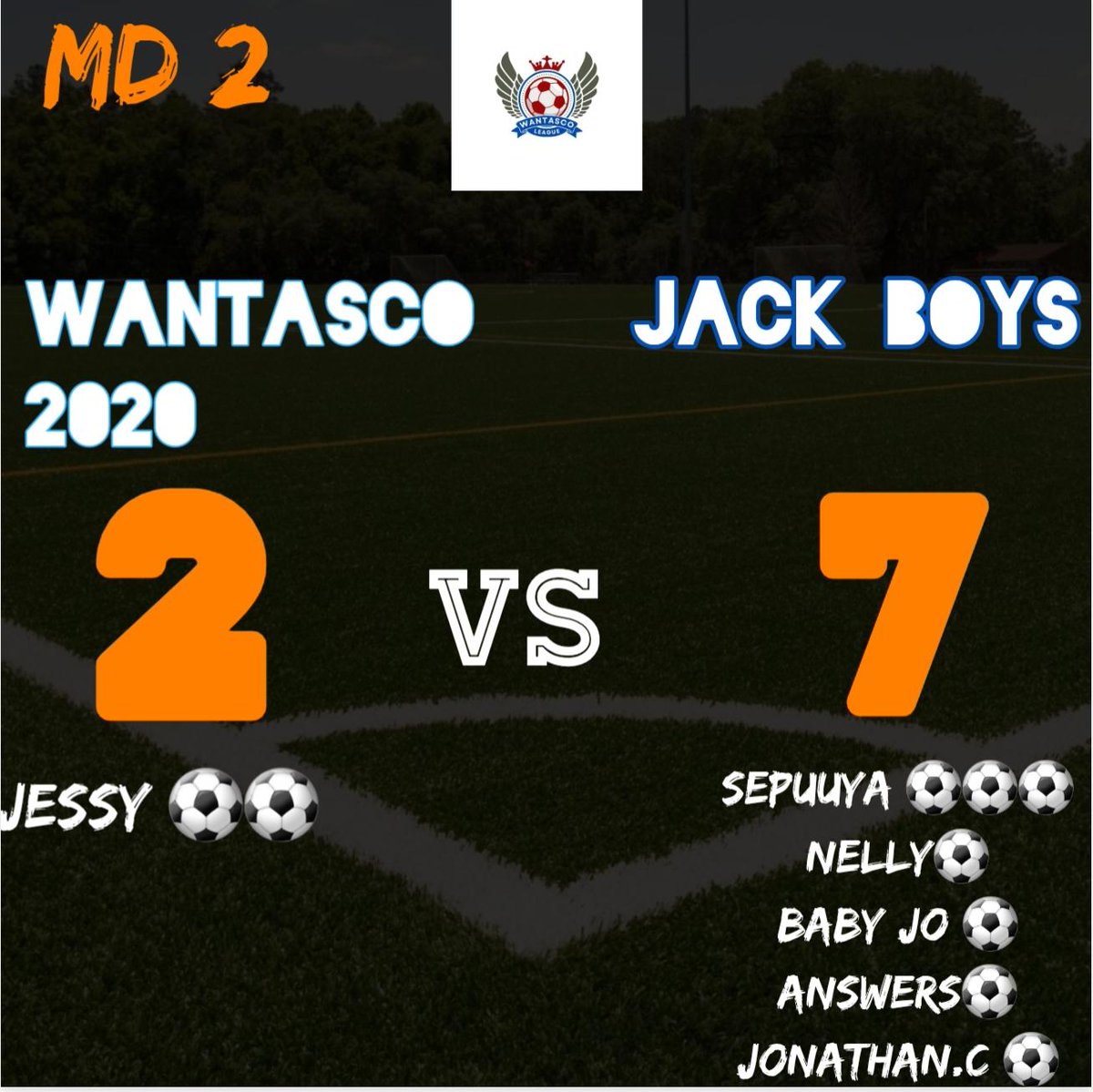 Wantasco_League's tweet photo. Second Set, Same intensity! Catch the results of the second set of MatchDay 2 games in the Wantasco League!
#WantascoLeague
#MatchDay2 https://t.co/fsWXLQJO1l