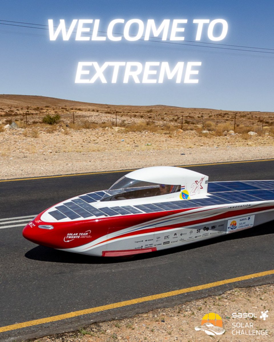 ☀️ Redefining #Extreme ☀️
The #SasolSolarChallenge is the world’s most #extreme #SolarCar event! With daunting daily distances, special stages, and a #challenge based format, read about what makes this the toughest solar car challenge here: solarchallenge.org.za
<a href="/SasolSA/">Sasol</a>