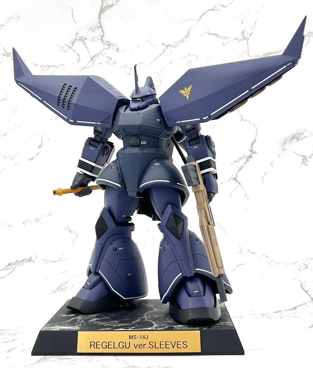 1/100 リゲルグ（袖付き） ユニコーンver. 完成しました😆 製作内容は