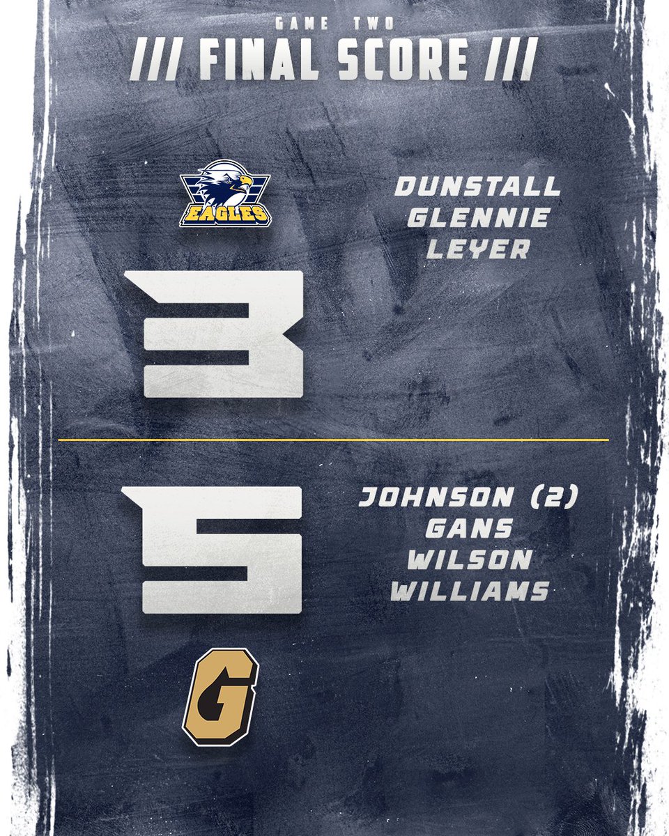 Another tough game goes the way of the Generals, who take Game 2️⃣ by a 5-3 score.

A do-or-die Game 3️⃣ goes on Friday night in Lacombe as the Eagles look to save their season