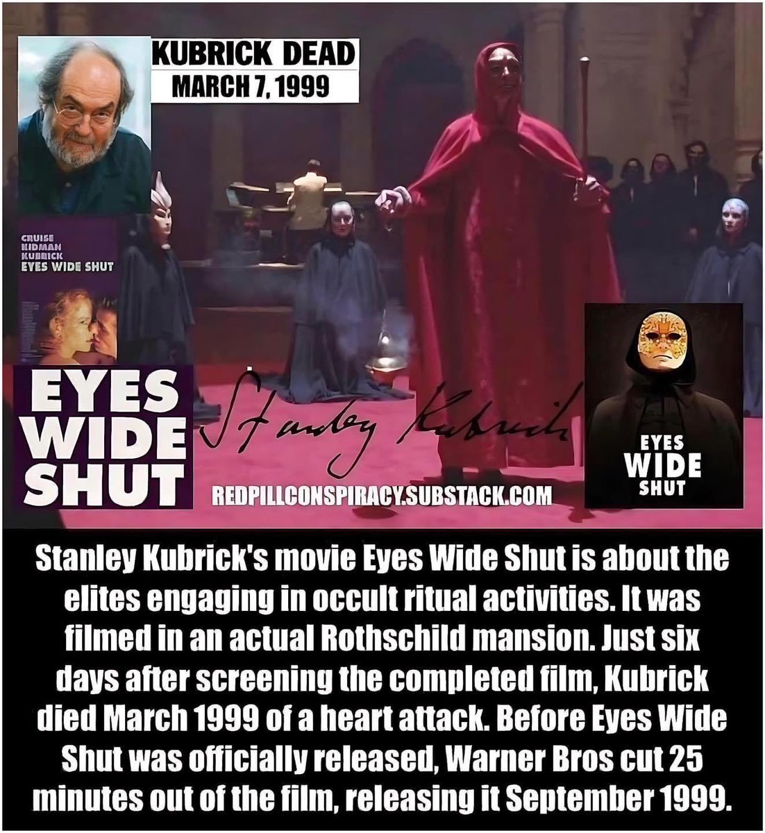 Rothmus's tweet photo. Eyes Wide Shut was a documentary. https://t.co/QTlj1vyDto