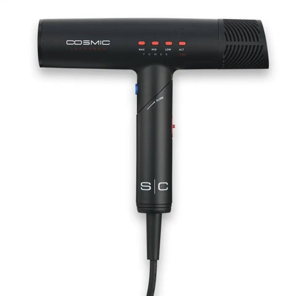 gerryudellinc's tweet image. 🚀 Cosmic Hair Dryer by Stylecraft is ultra-lightweight &amp;amp; powerful! With a digital brushless motor, infrared technology, and 8 heat/speed settings, it delivers fast, frizz-free drying for a smooth, shiny finish.

#CosmicHairDryer #HairCare #Stylecraft