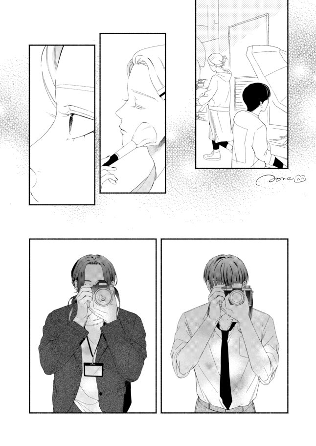 今月のfromREDさんにラブド・シャッター2話が掲載されております!
信也のBIGLOVEに戸惑いながらもドキドキする悠は描いてて楽しい☺️ちょっとずつ進んでいくふたりです🫶🏻
バージョンAに掲載されておりますので、ぜひぜひよろしくお願いします🙇🏻♀️🎶