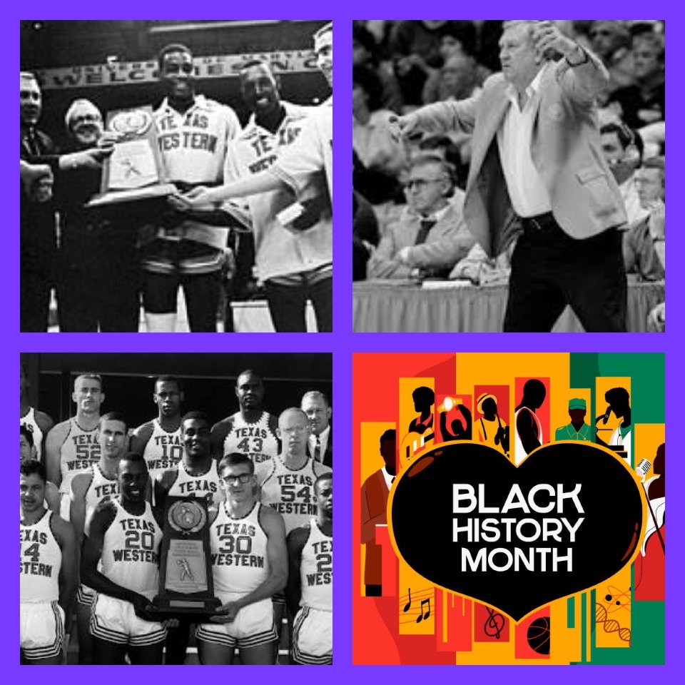 #MPAJAGS
Spotlight on BHM The 1965–66 Texas Western Miners basketball team represented Texas Western College, now UTEP, led by Hall of Fame head coach Don Haskins. The team won the national championship in 1966, becoming the first team with an all-black starting lineup to do so.