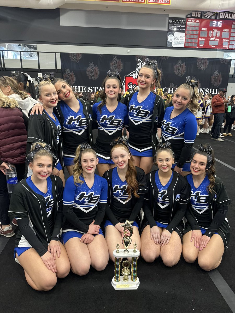 Bradley Cheerleading tweet media