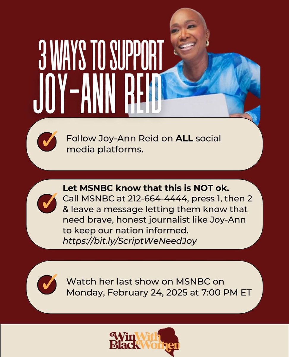 TIDEVINE's tweet photo. 🚨🚨Call to Action 🚨🚨
#WeNeedJoy #turntvoff #WinWithBlackWomen https://t.co/Q7oNszgDql