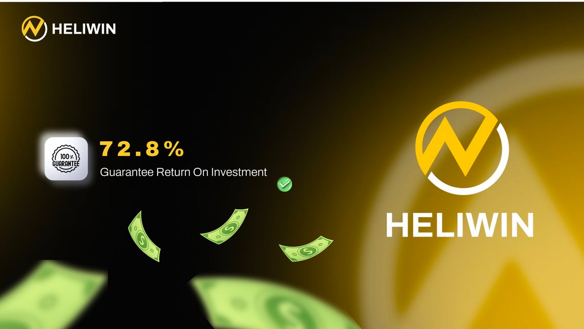 HeliWin_com's tweet photo. Ready to skyrocket your crypto gains? 
HeliWin offers a jaw-dropping 72.8% fixed annual return** with our innovative strategies! 🚀💰

Invest once, watch your cryptos flourish! 🌱

👉 Learn More at https://t.co/NFUiajHhUN

#CryptoInvestment #HighReturns #HeliWin https://t.co/rJrhUMiSfV