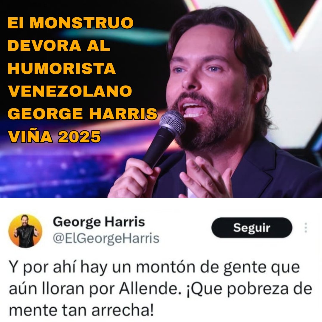 RominaMonCore's tweet photo. Lo que sucedió hoy con #GeorgeHarris en la Quinta Vergara no es un acto de Xenofobia hacia los venezolanos, sino una lección sobre la importancia de respetar nuestros símbolos y referentes históricos.
#Vina2025 #mega https://t.co/aT7P5I7USd