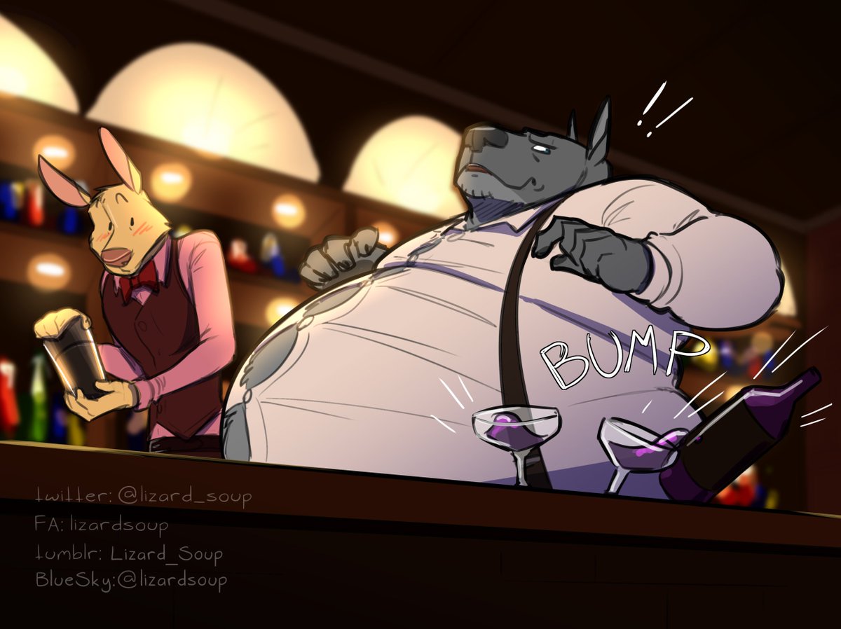 not used to his new size- expired patreon weekly