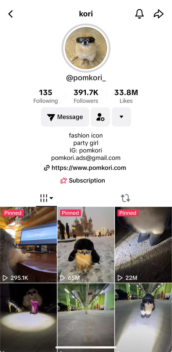 0xXochitl's tweet image. From the videos all posted posted just this week it’s garnered about 100M views, within A WEEK. The new site for the coin is on the page too. And she keeps posting. Higher.