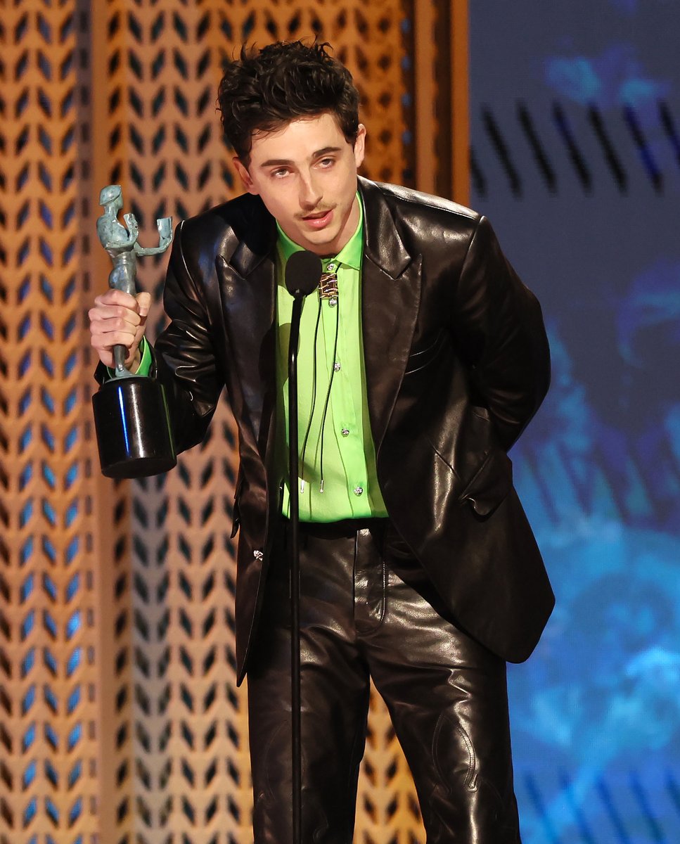 “I know the classiest thing would be to downplay the effort that went into this role and how much this means to me, but the truth is this was five years of my life. I poured everything I had into playing this incomparable artist, Mr. Bob Dylan.” 

- Timotheé Chalamet on winning