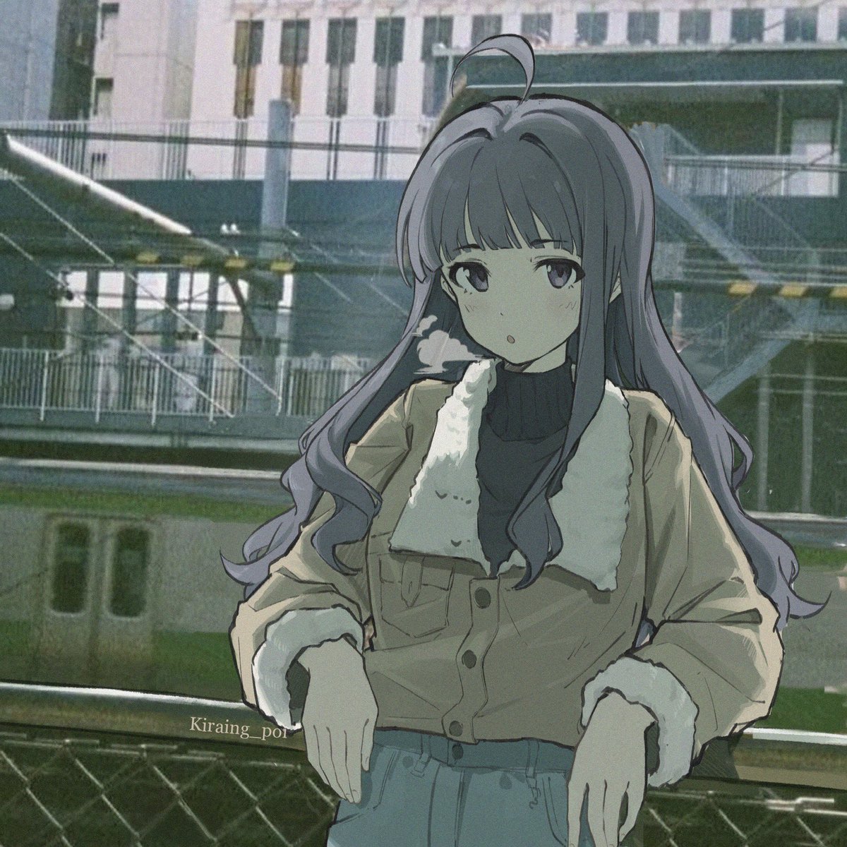 Kiraing_poi's tweet image. winter morning #ガルクラ