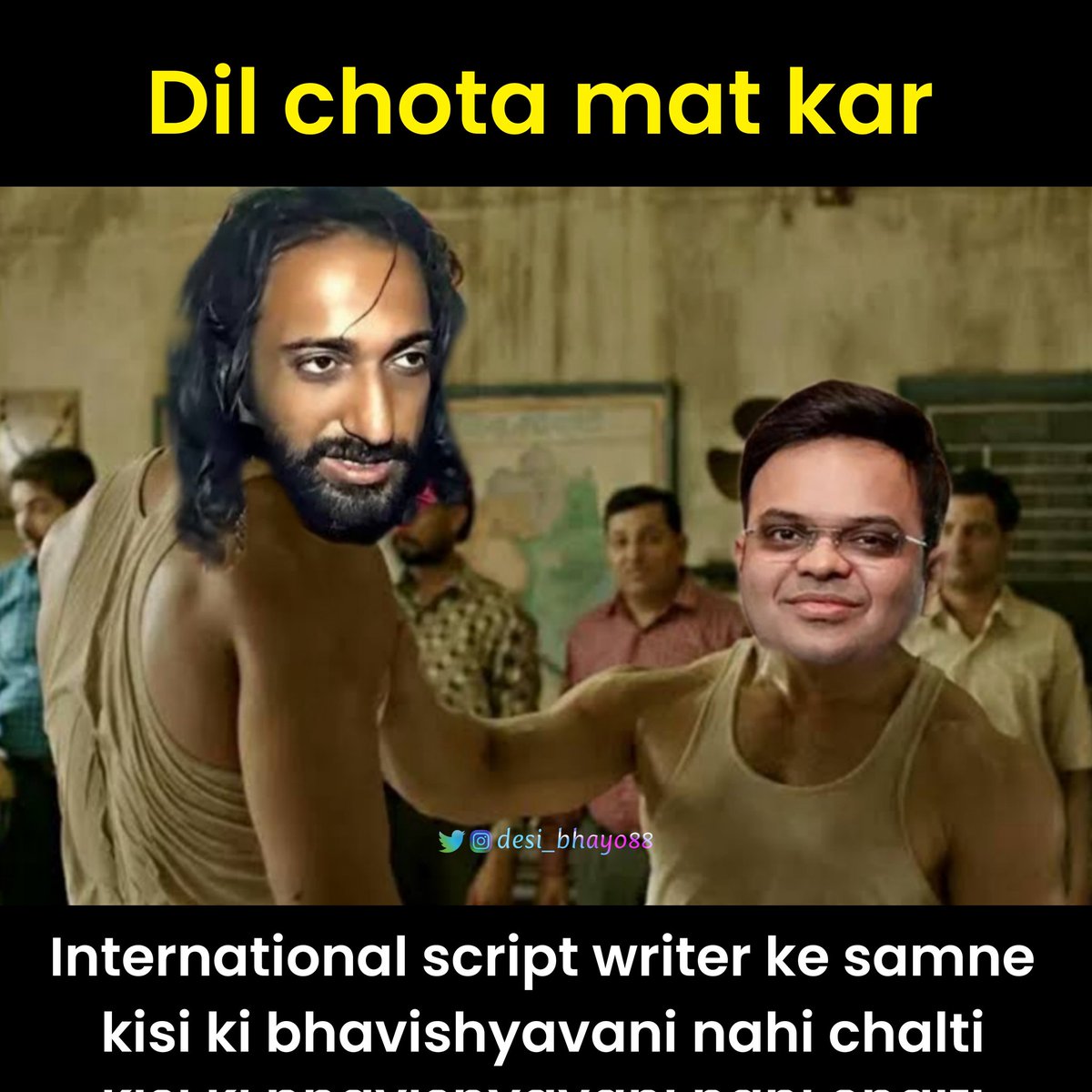 Jay Shah 🤟🏼😂

IITianBaba क्या बाबा बनेगा रे तू 😂

जिस थाली में खाते हो उसी में छेद। #INDvsPAK #LaCasaDeLosFamososCol #Bundestagswahl2025 #LCDLFAllStars #SAGAwards #ViratKohli𓃵 #ViratKohli #ChampionsTrophy #ViratKohli #LYKN #RohitSharma𓃵