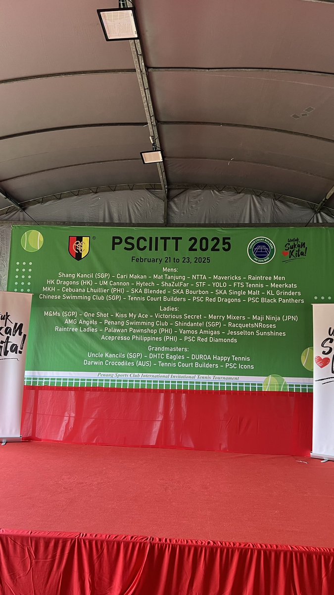 ariffalyahya77's tweet image. 🎾🌱🌤️🏝️ #PSCIITT2025 #KLG #tennis