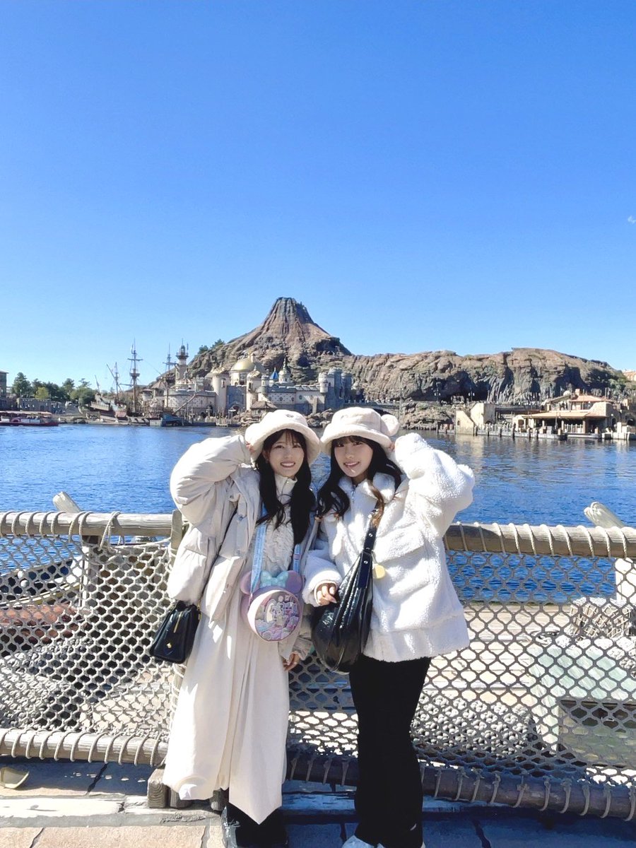 かわいいさくちゃんと念願のディズニーシーへ遊びに行ってきた‼️朝