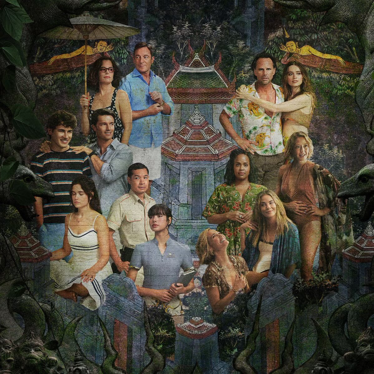 OneiricOmnestar's tweet photo. #watching White Lotus season 3. One of those series that I started on a whim. Still enjoying! #favesunday #sundayviewing #whitelotusseason3 https://t.co/lyaXTdjXvr