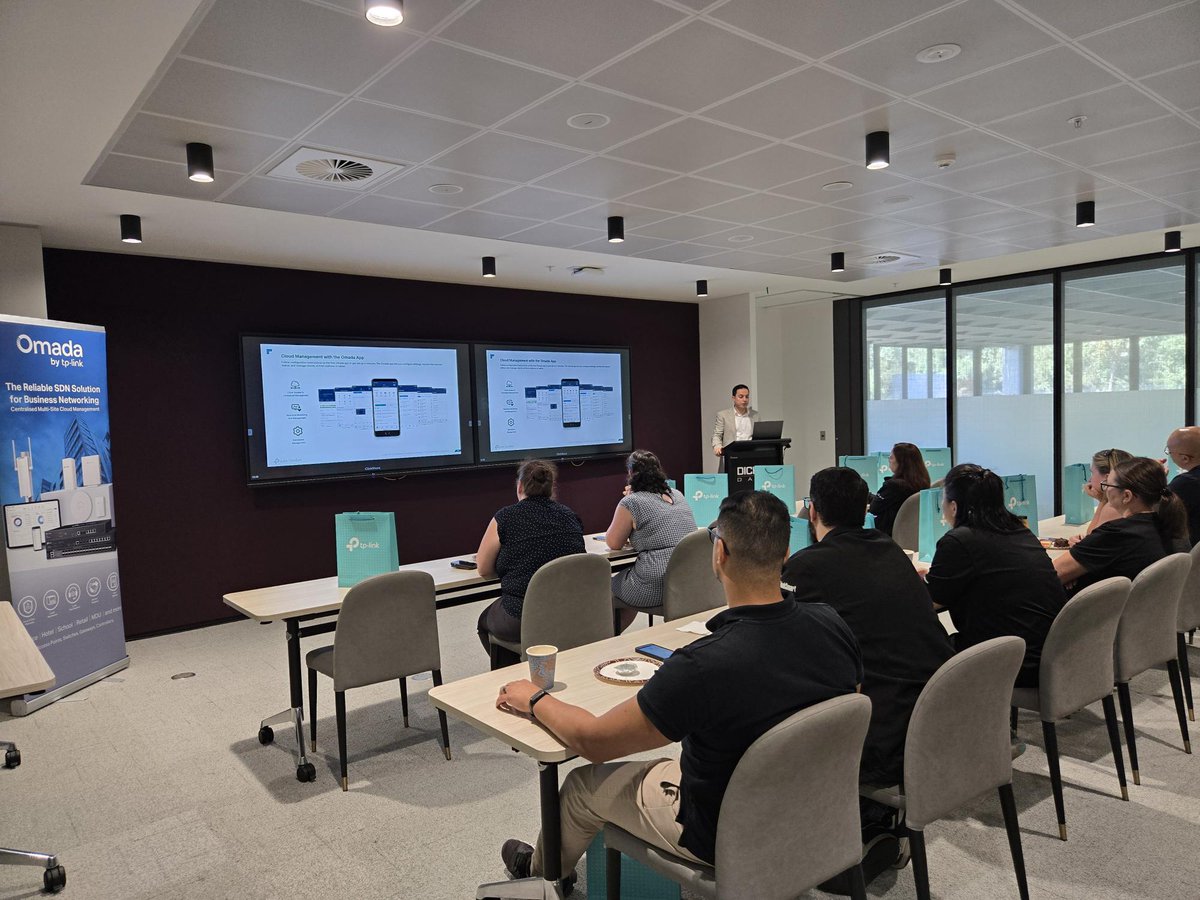 Dicker Data (@dickerdata) on Twitter photo Our <a href="/DickerData/">Dicker Data</a> team kicked off the year with a training session from <a href="/TPLINK/">TP-Link</a>, gaining valuable insights into the new Omada Pro range, designed for high-capacity, security & management needs across industries!
📧sales@dickerdata.com.au for more info!
#WEAREDDR Our <a href="/DickerData/">Dicker Data</a> team kicked off the year with a training session from <a href="/TPLINK/">TP-Link</a>, gaining valuable insights into the new Omada Pro range, designed for high-capacity, security & management needs across industries!
📧sales@dickerdata.com.au for more info!
#WEAREDDR