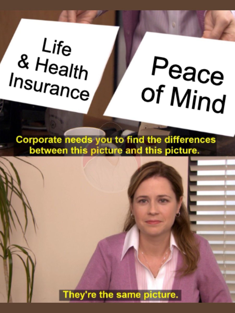 argeltiburcio's tweet image. Do you want peace of mind?
Then you want life and health insurance. 💡

I can help. Message me today!

#SamePicture #Meme #BuyNow #MemeMonday 
#Insurance #LifeInsurance #HealthInsurance