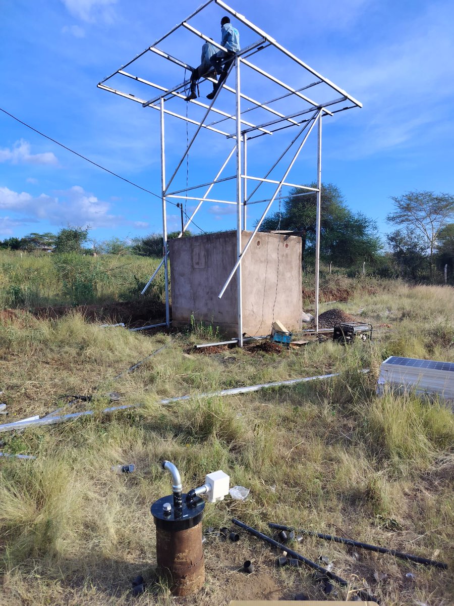DennykayWorks's tweet photo. ✅ Sustainable Solar Pumping – Say goodbye to high electricity bills! Our solar pumping technology ensures uninterrupted water supply with zero energy costs.

✅ Water Treatment &amp; Filtration – We provide safe, potable, and crystal-clear water for every borehole we drill. https://t.co/oFlemlhdzE
