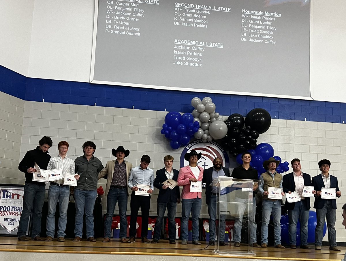 Brazos Christian Football tweet media