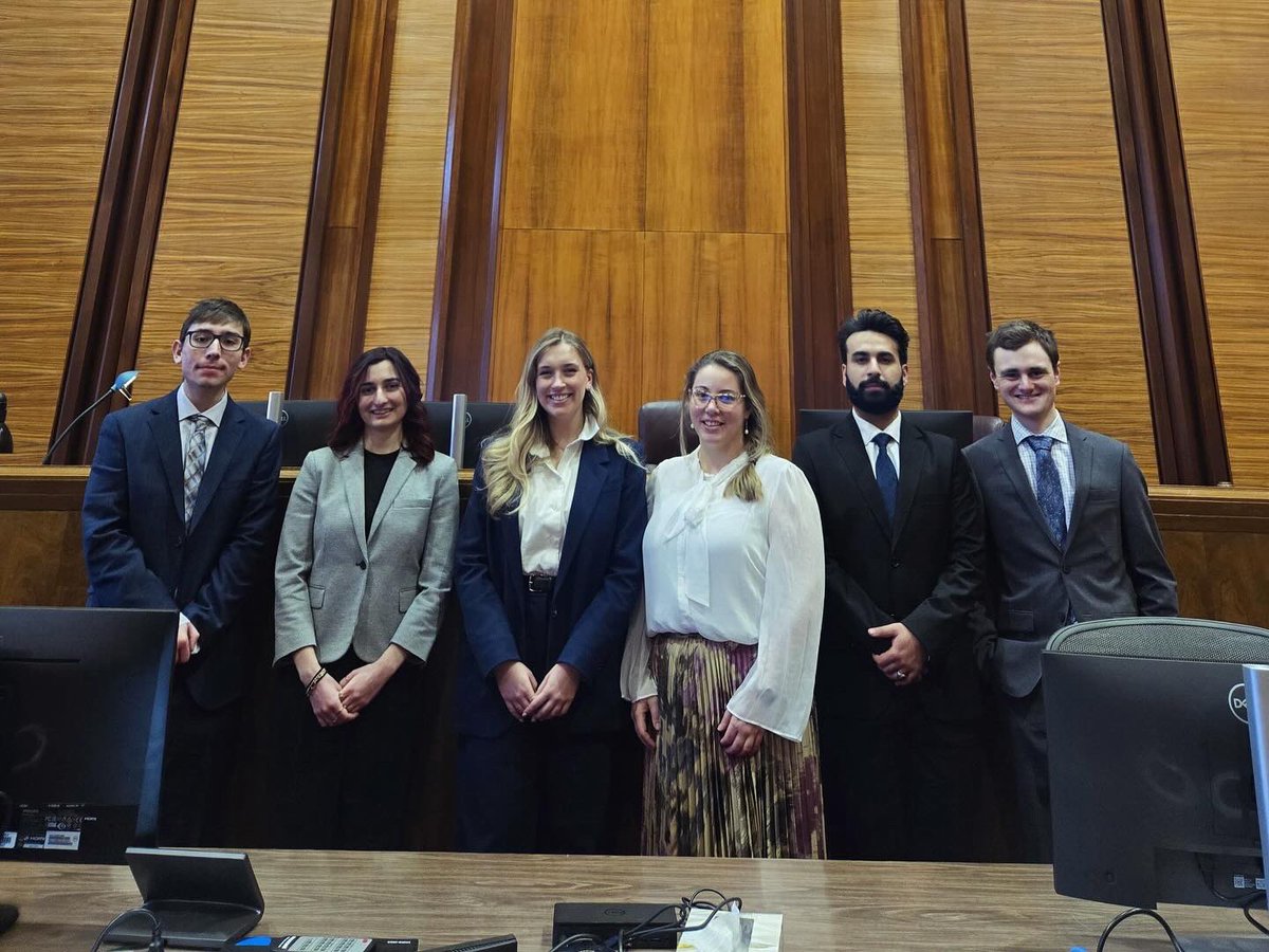 Jolene Hansell (@jolenehansell) on Twitter photo The <a href="/uocommonlaw/">uOttawa | COMMON LAW</a> Jessup Team took the Canadian National Rounds by storm.
Undefeated, 1st Runner Up National Champions & 4 top speakers:
✨Zoe Pekos (3rd)
✨Liam Andrews (4th)
✨Sophie Ehlebracht & Dheya Al-Saeedi (7th)
Global Rounds here we come!
#JessupMoot #AdvantageFTX The <a href="/uocommonlaw/">uOttawa | COMMON LAW</a> Jessup Team took the Canadian National Rounds by storm.
Undefeated, 1st Runner Up National Champions & 4 top speakers:
✨Zoe Pekos (3rd)
✨Liam Andrews (4th)
✨Sophie Ehlebracht & Dheya Al-Saeedi (7th)
Global Rounds here we come!
#JessupMoot #AdvantageFTX