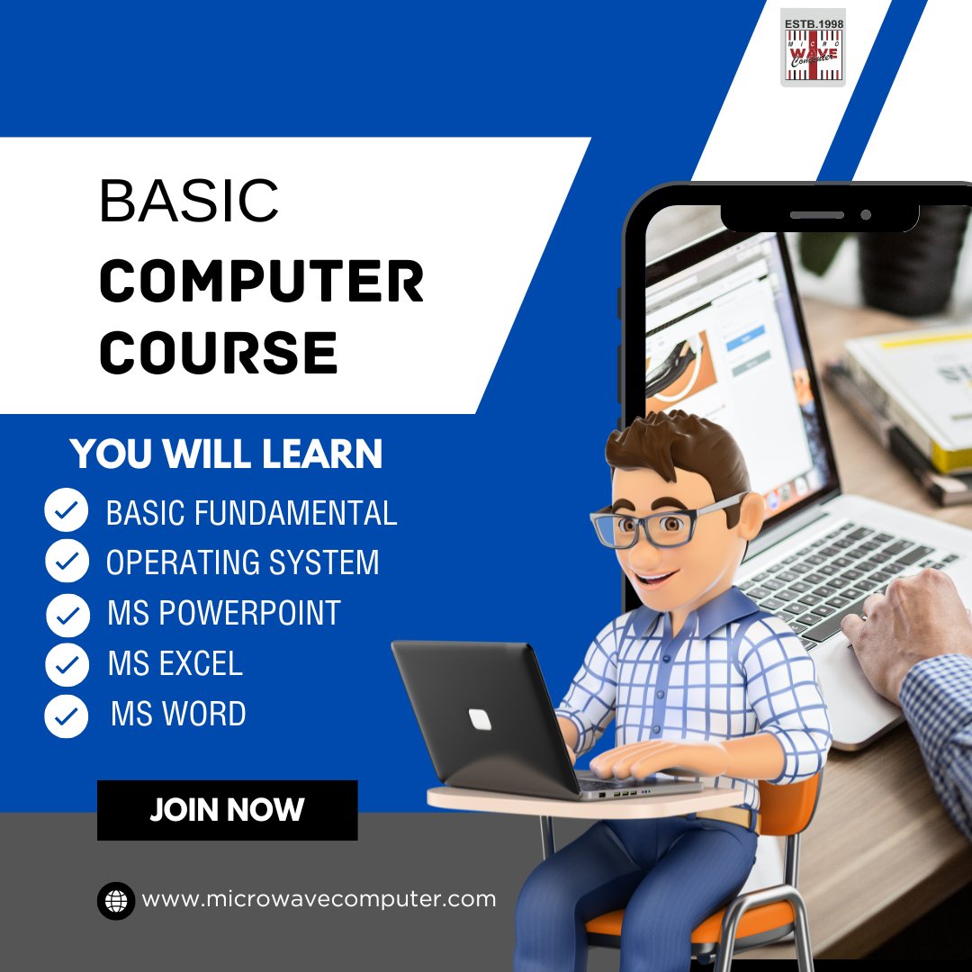 AmandeepKa72810's tweet image. This Basic Computer Course is designed to help students build essential digital skills for academics and future careers. 

#BasicComputer #ComputerSkills #DigitalLiteracy #StudentLearning #MSOffice #TechSkills #ComputerCourse #OnlineLearning

microwavecomputer.com/basic-computer…