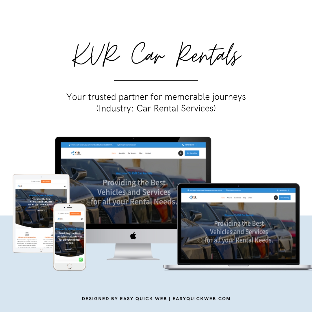 EasyQuickWeb's tweet image. 🚀 Need a stunning website? We build fast, SEO-friendly, and mobile-responsive websites that convert! 💻✨
#WebsiteDesign #SEO #WebDevelopment #HyderabadBusiness #DigitalGrowth